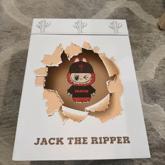 Cold Sins Jack The Ripper Travis Scott x Labubu Customs Mocha Shoes - MENS 10 - Picture 1 of 7